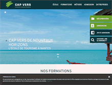 Tablet Screenshot of capvers.fr